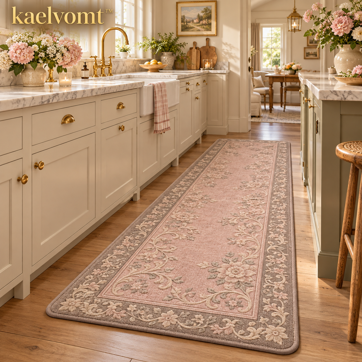 𝒌𝒂𝒆𝒍𝒗𝒐𝒎𝒕™ Long Kitchen Runner Comfort Mat